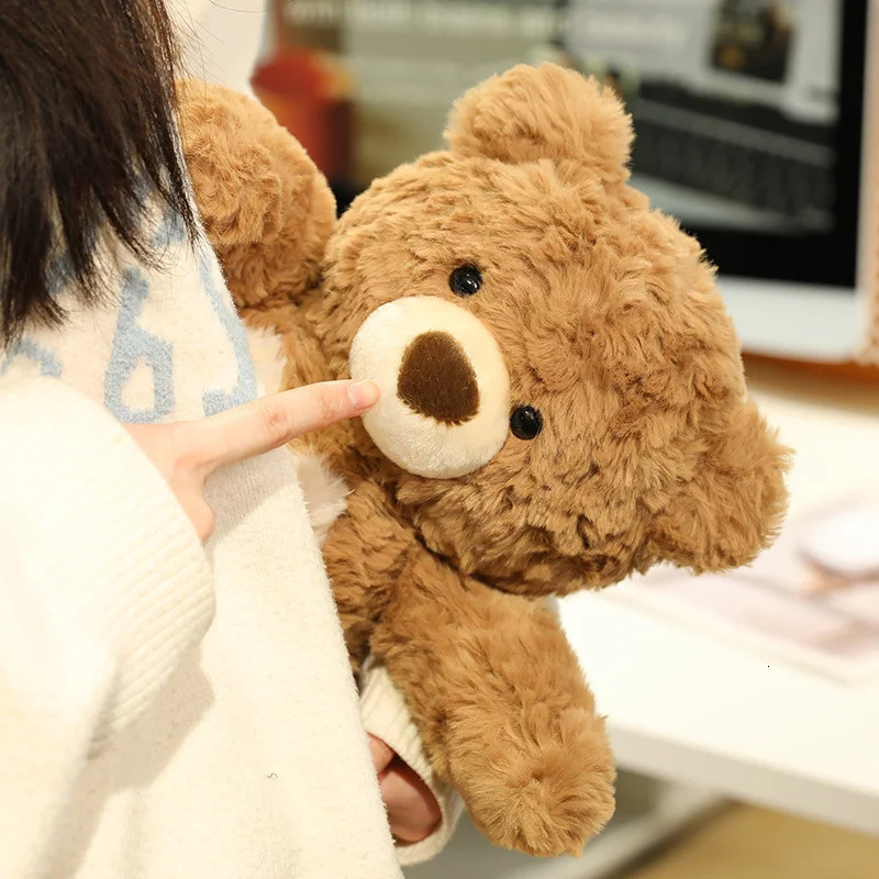 Christmas Bear Lovely Teddy Bear Plush Toys Stuffed Cute Love Run Bear Girls Valentines Gift Kids Baby Christmas Gifts251209