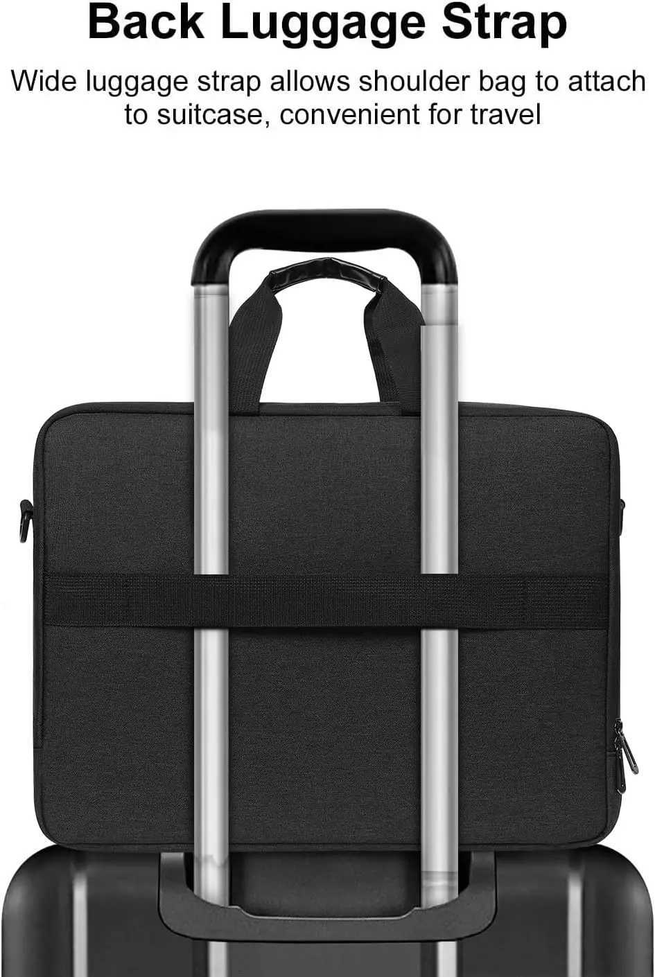 Laptop Shoulder Bag 17 173 inch Portable Computer Messenger Bag for MacBook Air Pro Lenovo Asus HP Dell Notebook Case SleeveT251212