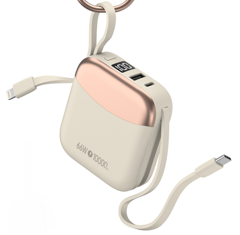 2026 CCC Chinese Certification 10000mAh Mini Power Bank 66W Fast Charge Powerbank External Battery for iPhone Xiaomi Huawei Samsung