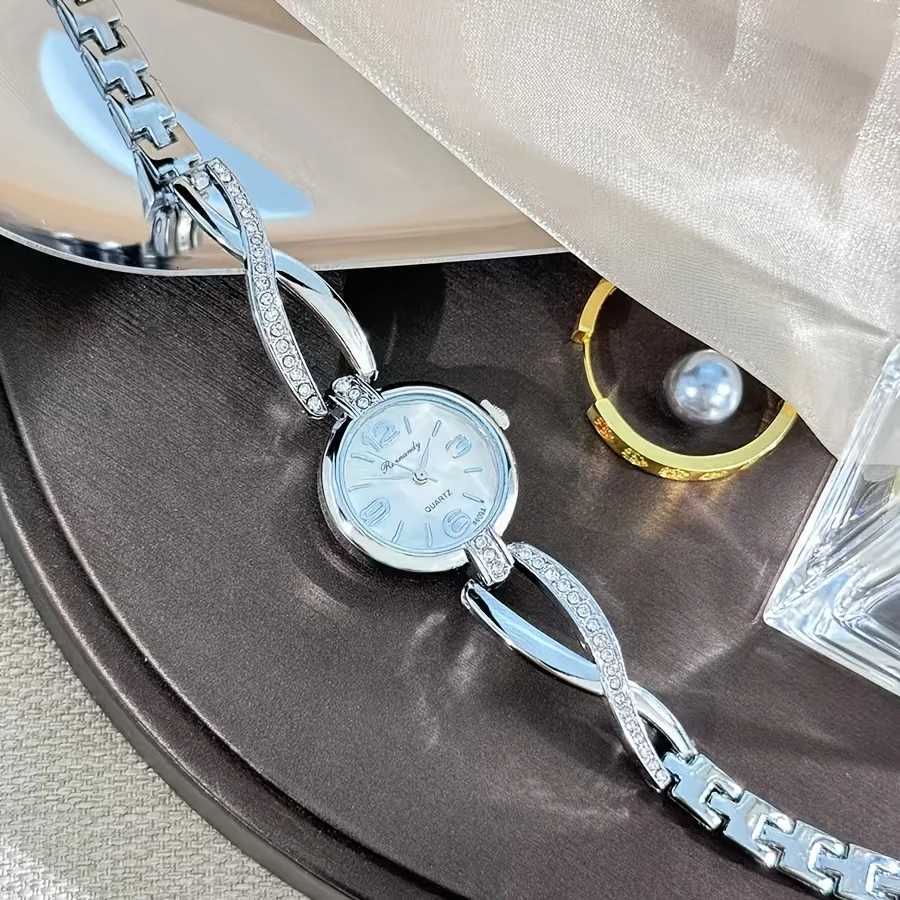 Elegant Womens Quartz Watch Fashion Arabic Dial Ladies Bracelet Wristwatch Reloj Mujer Girls Clock Gift Y251212