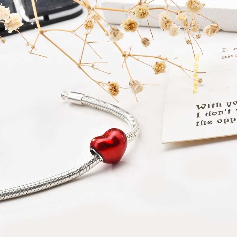 ry ple Charm Beads Dangle European Snake Fit Sier Bracelet Necklace Beads For Diy Jewelry Wen Gift Y251212