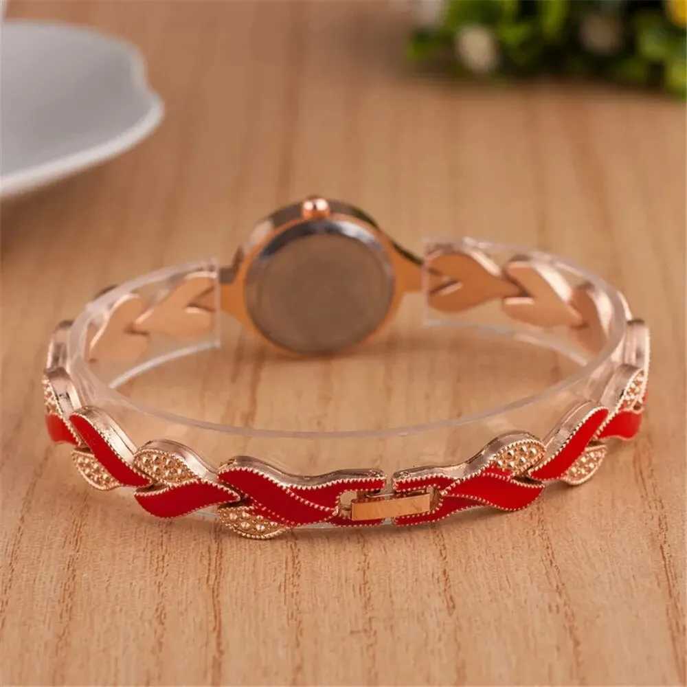 Women Watch Hand Jewelry Set Diamond Bracelet Watch Water Drop Jewelry Set 5pcs/Set Y251212