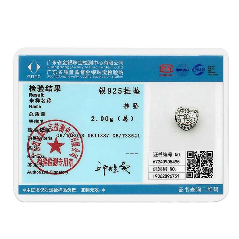 925 Sterling Sier Charms Mother Family Sister Beads Fit Bracelet DIY Wan Jewelry Gift Y251212