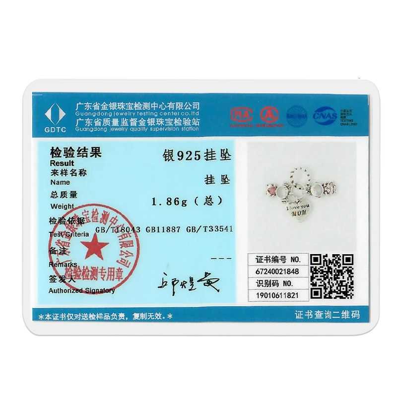 S925 Sier Forr Mother Family Sister Charms Beads Fit Bracelet Charm Diy Family Gift for Wen Y251212