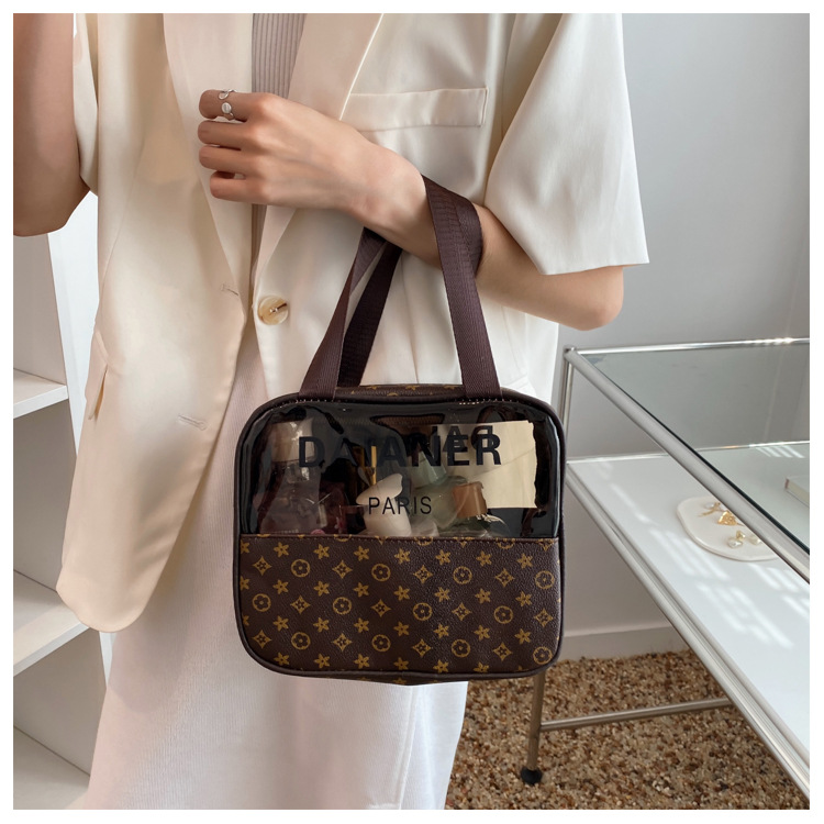 Makeup bag waterproof toiletry bag 2025 new model high-end large capacity storage bag portable cosmetics