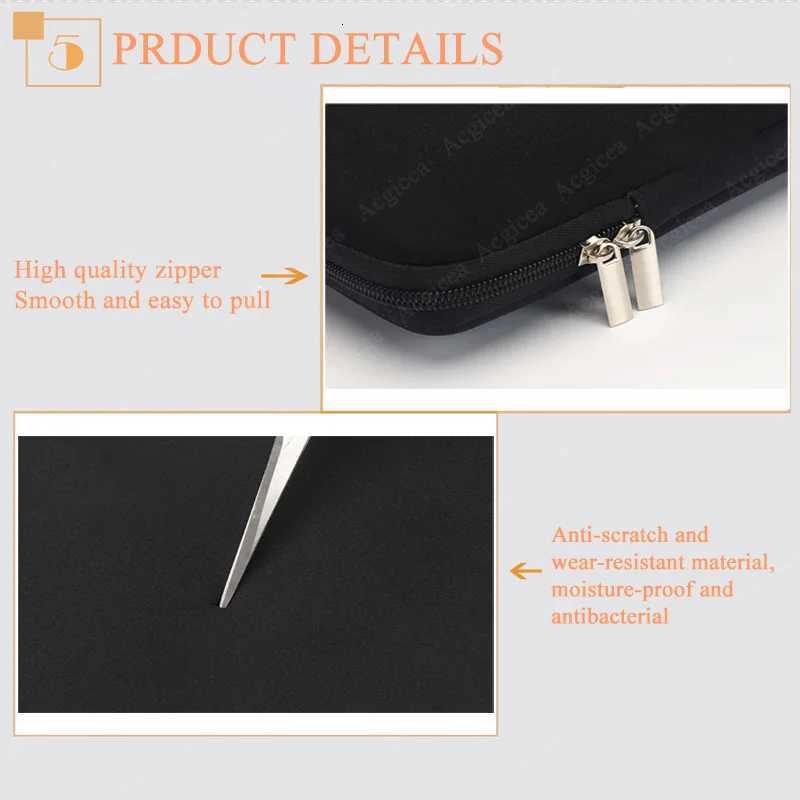 11-156 inches Soft Laptop Bag Sleeve For Xiaomi HP Dell Lenovo Macbook Air Pro Notebook Computer Case Cover Laptop AccessoriesT251212