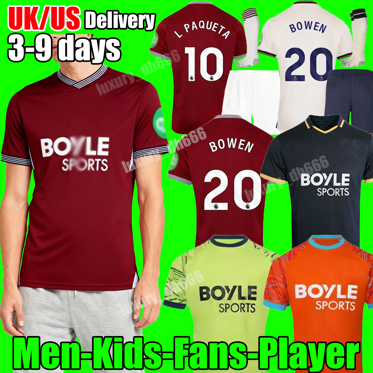 4XL football shirt 25 26 football Top xxxl wEsT hAN soccer jersey united L. PAQUETA ALVAREZ AGUERD BOWEN home away third 3rd gk goalkeeper fans player adult kids kit