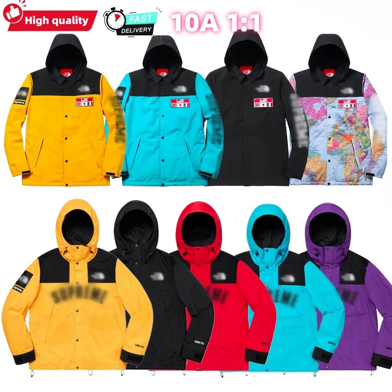 Men Zipper Jacket Geometric Clothes Streetwear Style Outdoor Contrast Color Top Autumn Spring Loosed Coats Fashion Man Printing Ins Casual