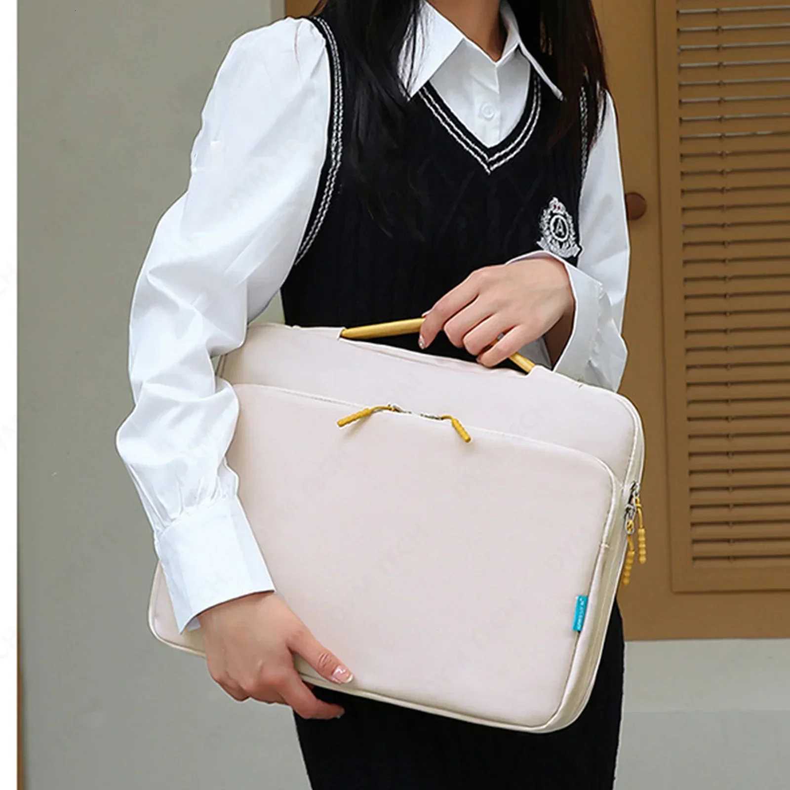 Laptop Bag Notebook Pouch 14 161 Inch Sleeve Cover Waterproof Shockproof Briefcase For Xiaomi Lenovo Dell Macbook Air ProT251212