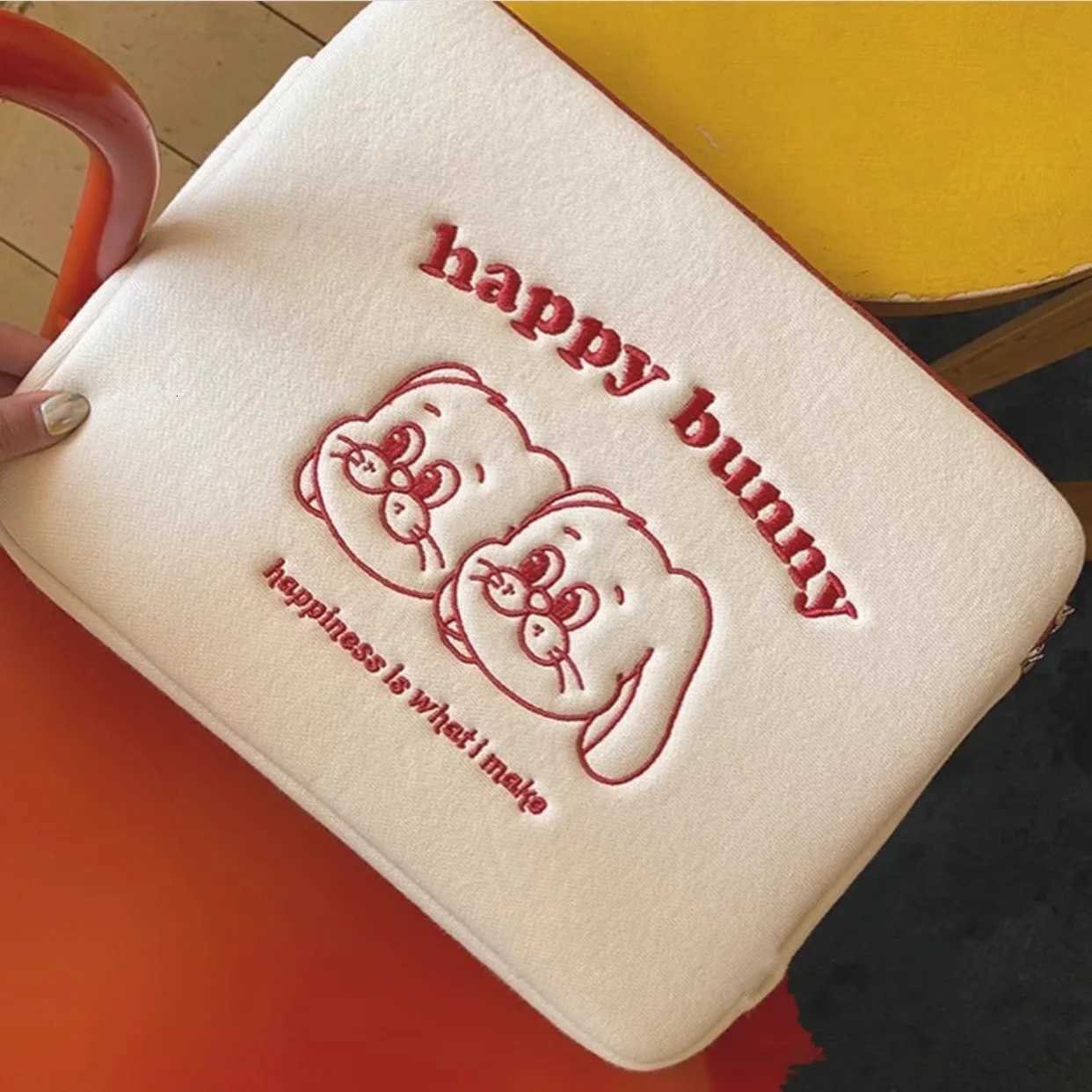 Computer Accessories Ins Cute Laptop Sleeves 13 133 14 15 156 Inch Cover for Macbook Air M2136 Pro16 Shockproof Pouch BagT251212