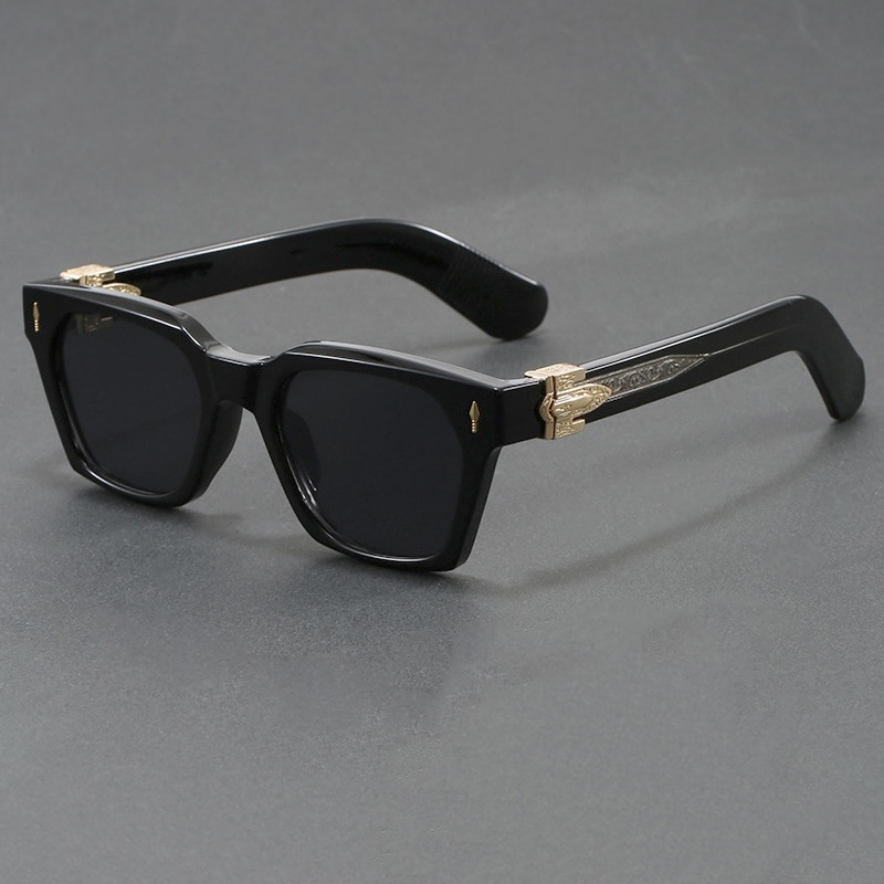 Vintage Y2K Brand Designer Sunglasses Women Cat Eye Glasses Lady Optical Frame Anti Blue Light Oversized Cyberpunk for Party Fashion Show, CB Fashion 