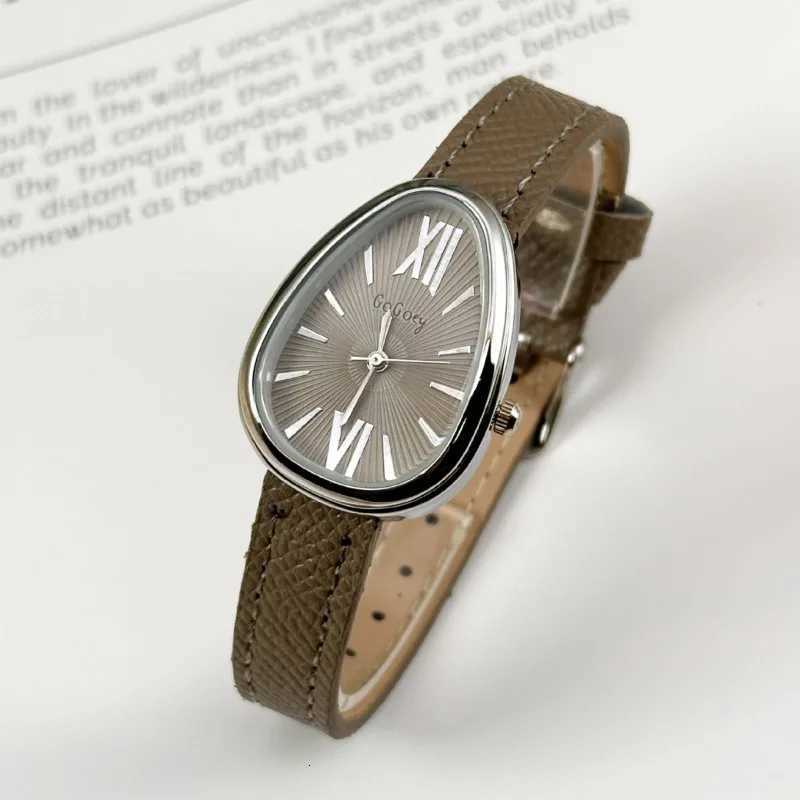 Famous Brand Women Quartz Watch Luxury Gift Ladies Snake Head Female Watch Fashion Red Leather Strap Wristwatch Dropshipping Y251212