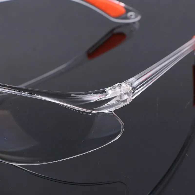 Lab Work Safety Eye PROtective Glasses PC Material Anti Wind Dust PROof GoggLEs Safety Riding CLEar Glasses G251212
