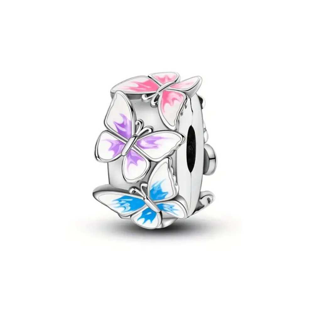 925 Sier CrossDog Cl Clip Suitable for European Bracelet DIY Accories Wens Exquisite Jewelry Y251212