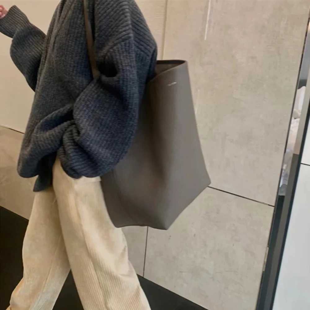 Large Capacity Wens Sahel Simple Fi Sling Shoder Tote Bag Shopping Outdoor Storage Shopping Bag Furniture Supplies Y251211