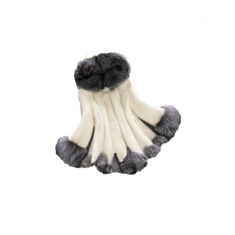 EE1492 PU Leather Short Jacket Womens Fashion Tie Waist Coat Womens Elegant Artificial Fur Hooded Coat Womens Fur Lining Womens 240826