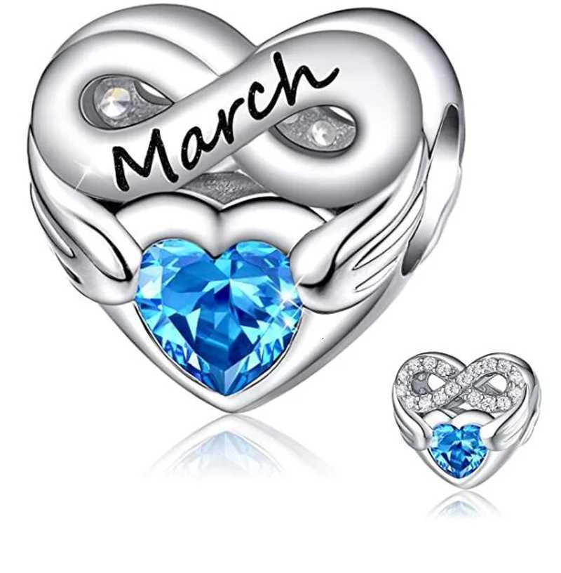 Charms 925 Sier Fits m 925 Wens Bracelet Month Birthstone Charm Beads Set Pendant DIY Fine Jewelry Gift Hot S Y251212
