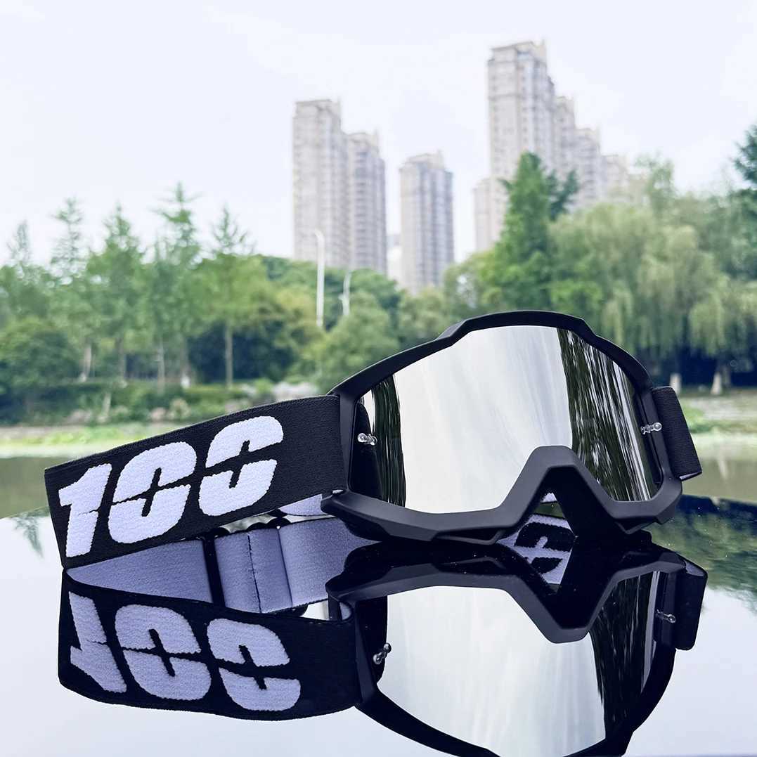 High Quality 100 Motorcycle Goggles Motocross Goggles Racing Dirt Bike Glasses Cycling MTB ATV Mask Windproof Protection Glasses G251212