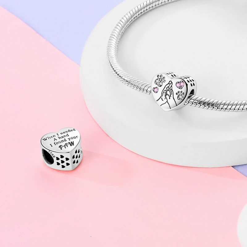 925 Sterling Sier Charms Mother Family Sister Beads Fit Bracelet DIY Wan Jewelry Gift Y251212
