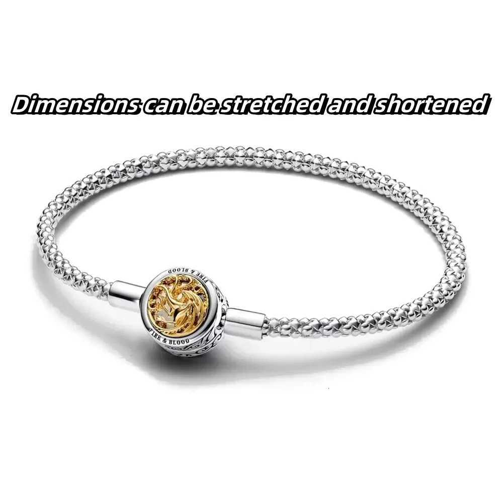 2025 Spider Man Clip 925 Sier Plated Bracelet Buckle Bead Decoration DIY Wens Y251212