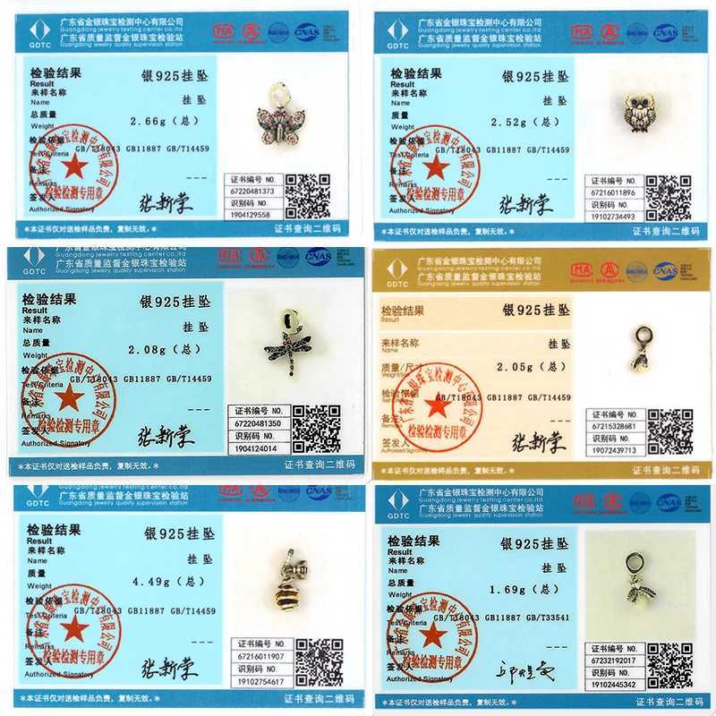 925 Sterling Sier Charm Bead Pendant Firefly Bee Dragoy Beads Fit Bracelet Necklace Wan Jewelry Gifts Y251212