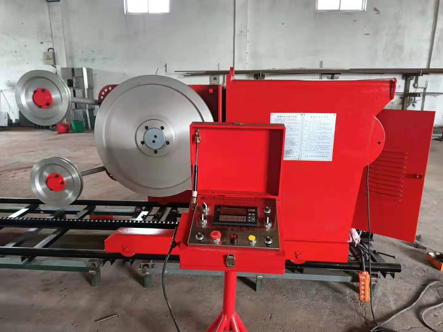 Mine & Construction Rope Saw | Hydraulic/Electric Diamond Machine for Efficient Concrete & Marble Cutting