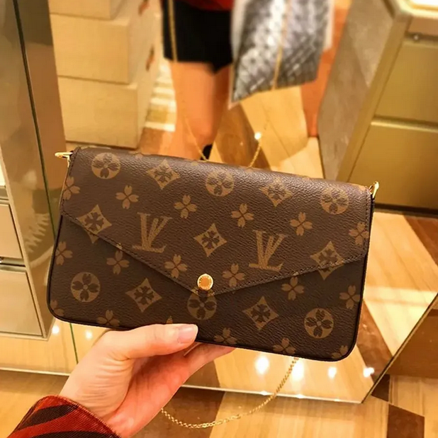 Designer Bag 3pcs set Pochette Felicie Chain Women Bags Handbag Crossbody Purse Fashion Shoulder The Tote Bag Wallet