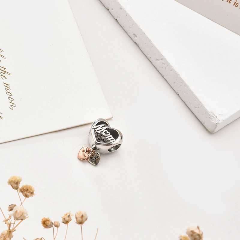 You Mum Dad Friend Sister Family Charm Bead fit European Sier Bracelet DIY Jewelry Gift for Wen Y251212