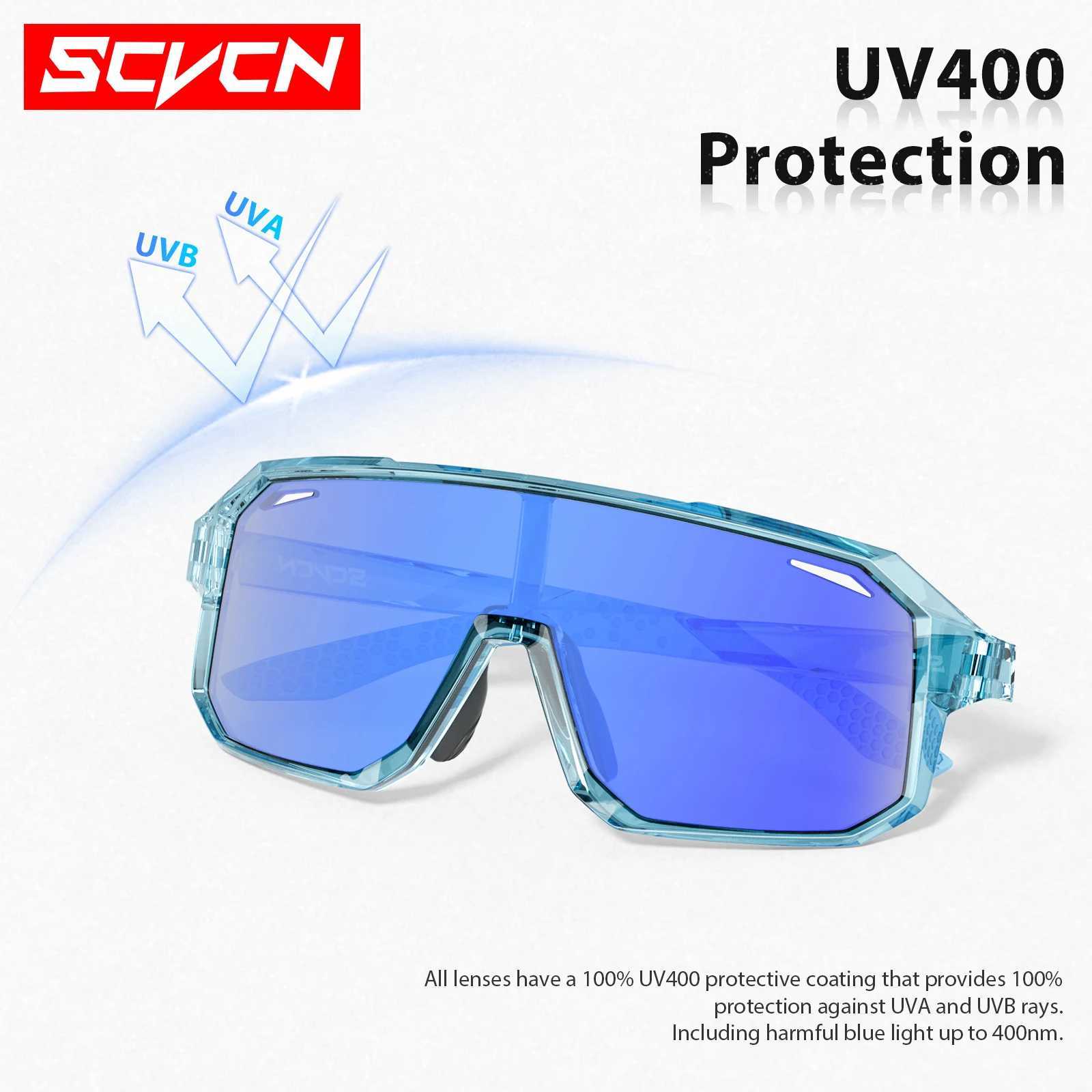 SCVCN Kids Cycling Sunglasses Children Cycling Glasses UV400 Bike Eyewear Girls MTB Camping Fishing Outdoor Sports Accessories G251212