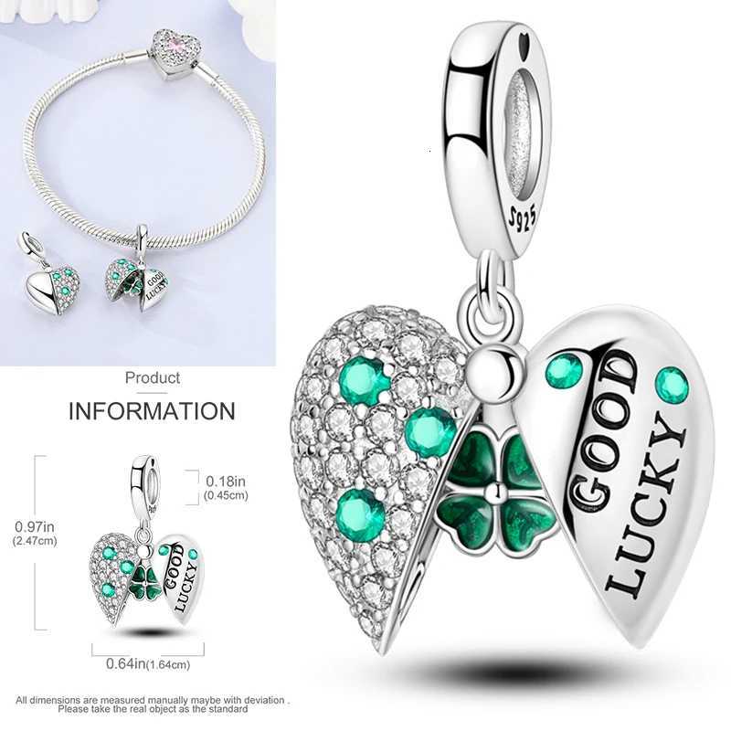 New 925 Sterling Sier Cactus Charm Spring Green Series Bead Pendant For Beads Bracelet DIY Jewelry Y251212