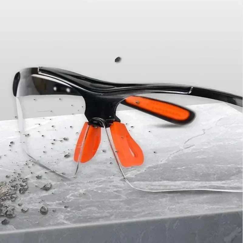 Safety Goggles Eye Glasses for Cycling Working Women Men Clear Eye Sand Prevention Anti-Splash Wind Dust Proof Eyewears G251212