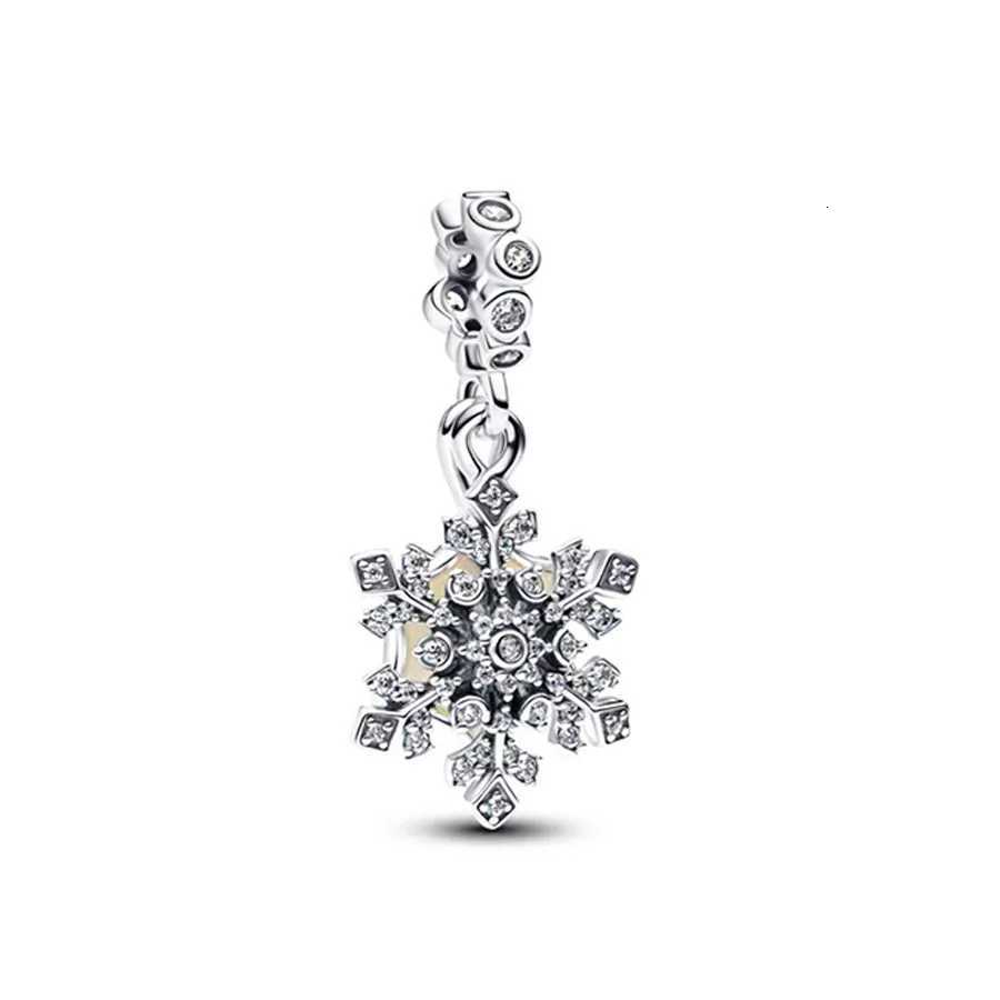Hot S Sparkling Regal Crown Stones Enamel Clip Snowflake wer Charm Beads Fit Bracelet DIY Jewelry Y251212