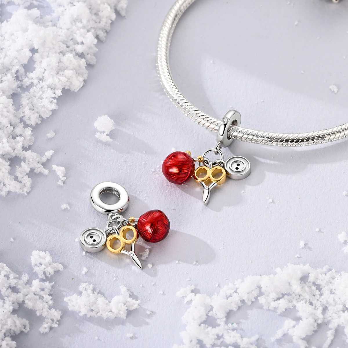 New Charms 925 Sier Plated Beads Fit Pendants Bracelets Making For Wan Gift Jewelry Y251212