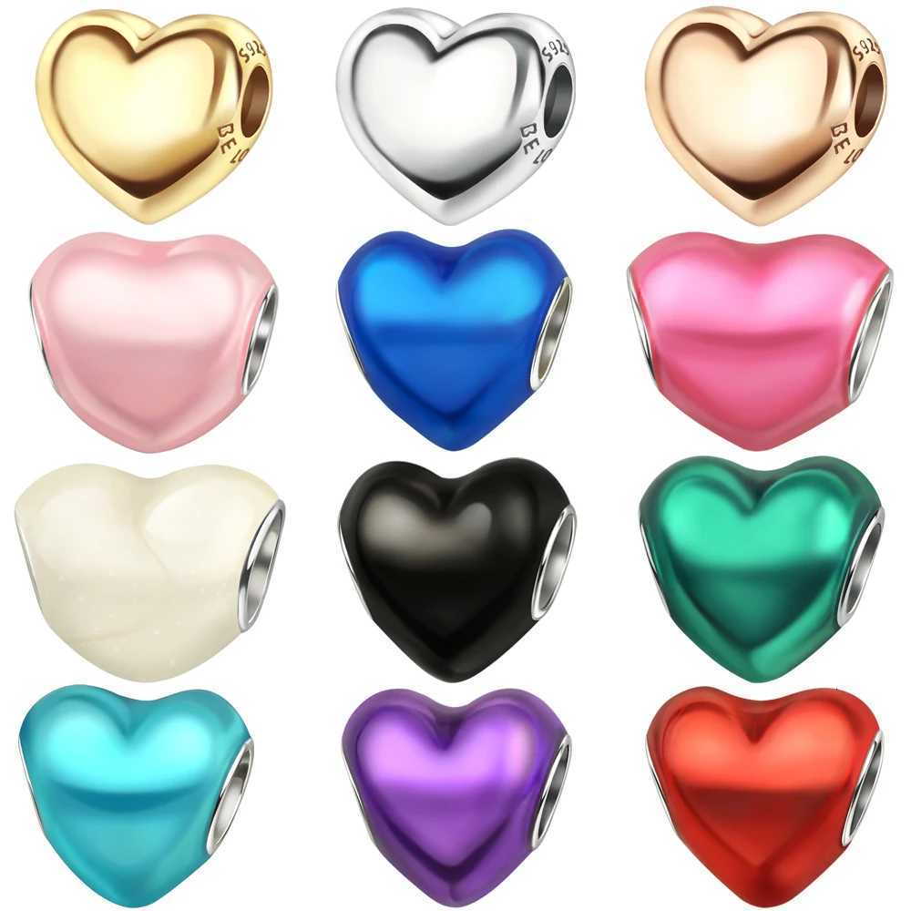 2025 New Charms 925 Sterling Sier Colorf Shine Shed Charm Beads Fit Snake Chain Bracelet Necklace Wen DIY Jewelry Y251212