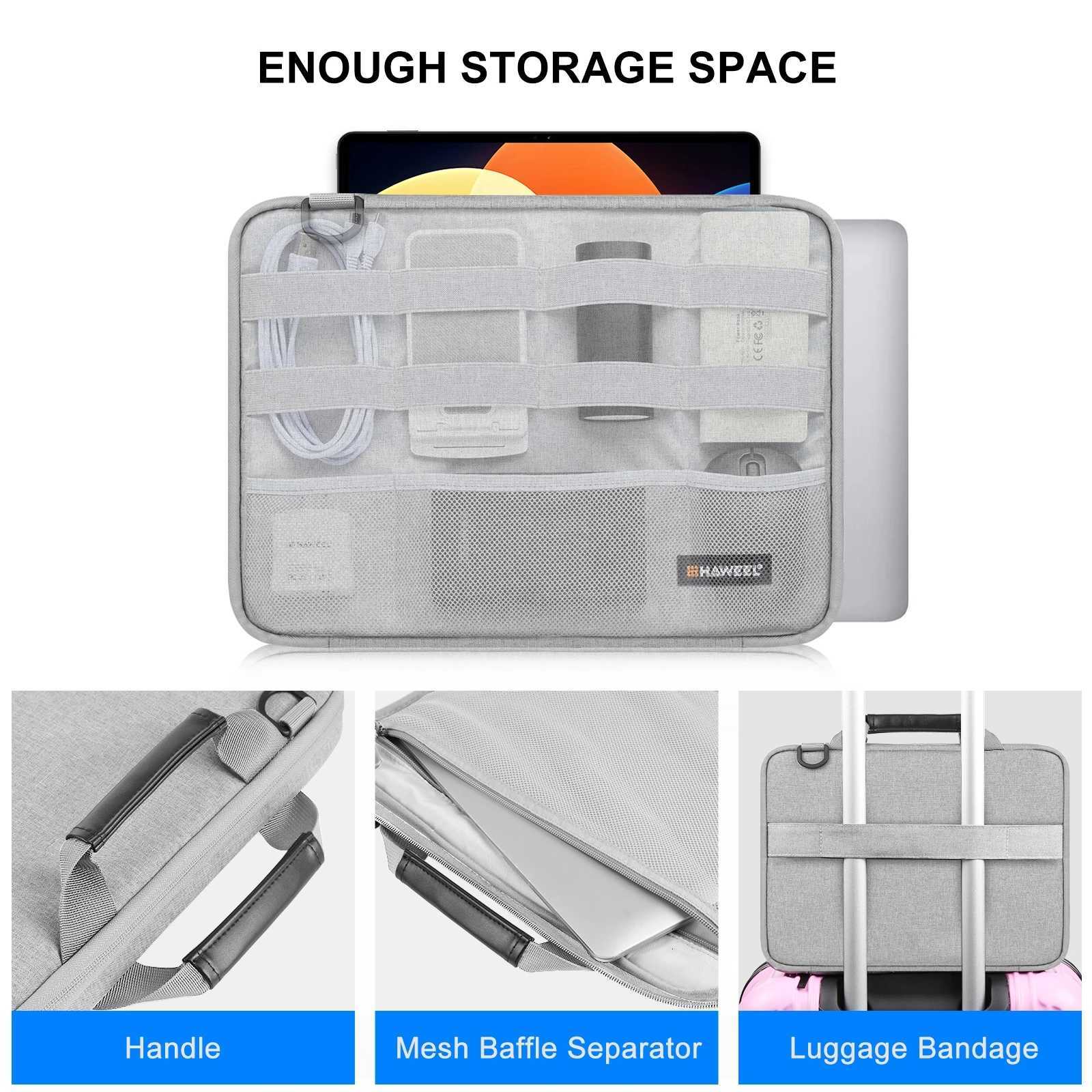 HAWEEL 130 inch -160 inch Briefcase Crossbody Laptop Bag Computer Handbag For Macbook/Lenovo Thinkpad/ASUS/HPOther Laptop BagT251212