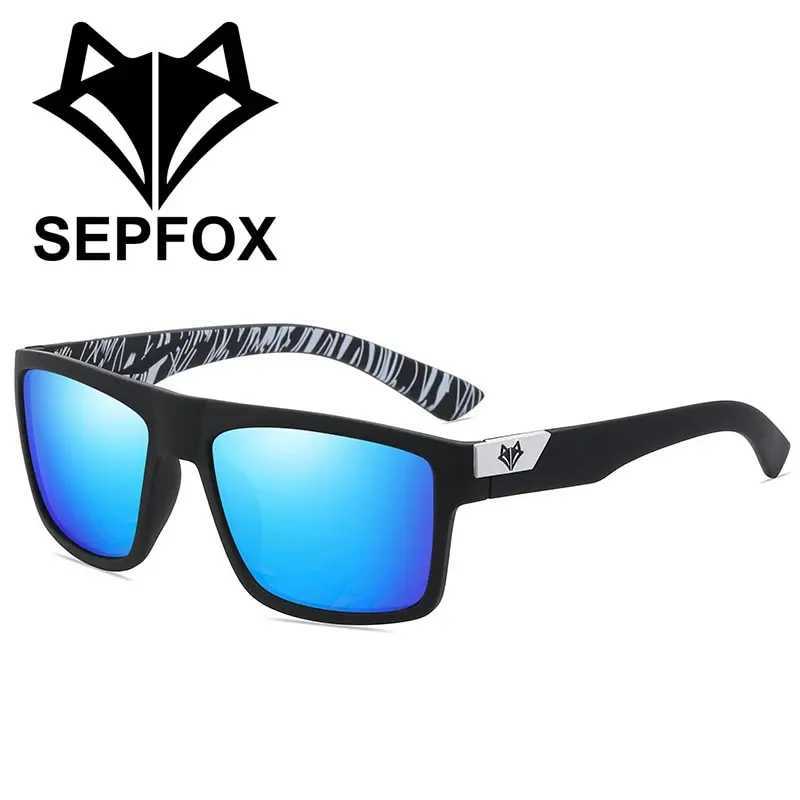 SEPFOX Men Polarized Fishing Sunglasses Outdoor Sports Hiking Driving Running Sun Glasses UV400 Eyewear G251212