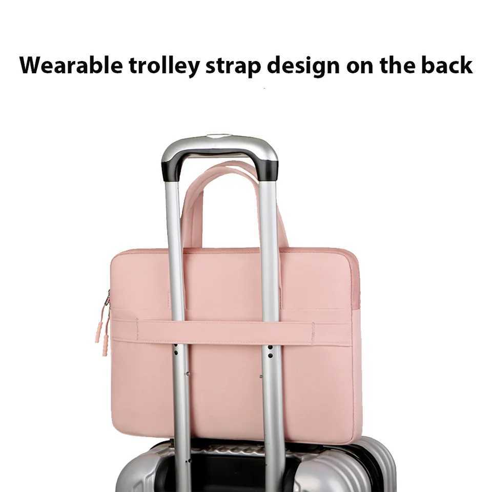 Laptop Case 133in 146in 156in Handbag For Macbook Air Pro Lenovo Xiaomi HP Tablet Moblie Phone Laptop Bag Tablet Android BagT251212