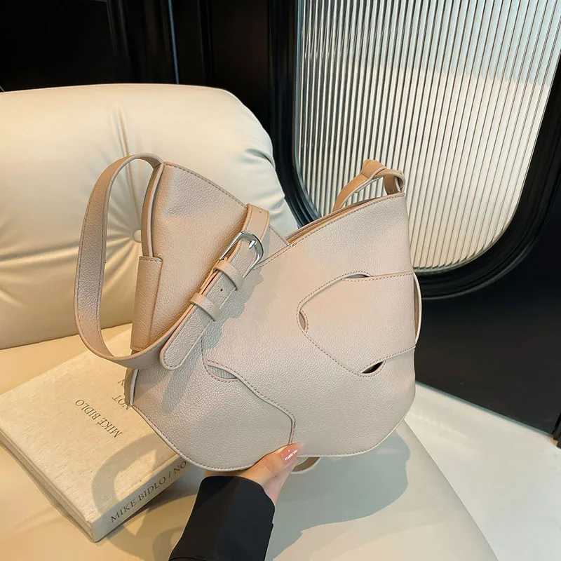 Large Capacity Tote Bag Lady Oblique Shoder Bag Woven Bag Fi Casual Single Shoder Bag Adjustable Shoder Strap Y251211