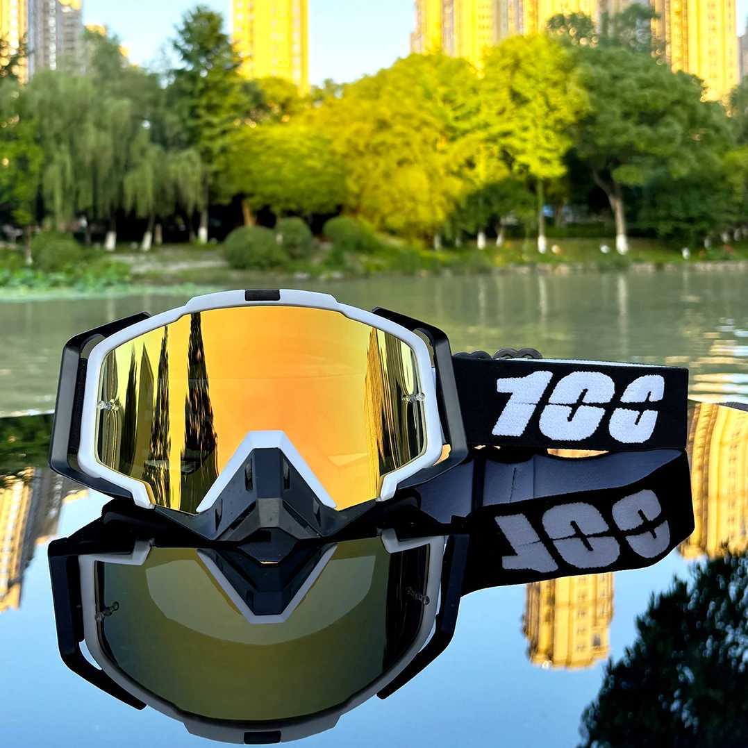 100 Motocross Glasses Motorcycle Sunglasses Man MTB ATV Mask Windproof Protection Skiing Cycling Racing Off-Road Goggles G251212