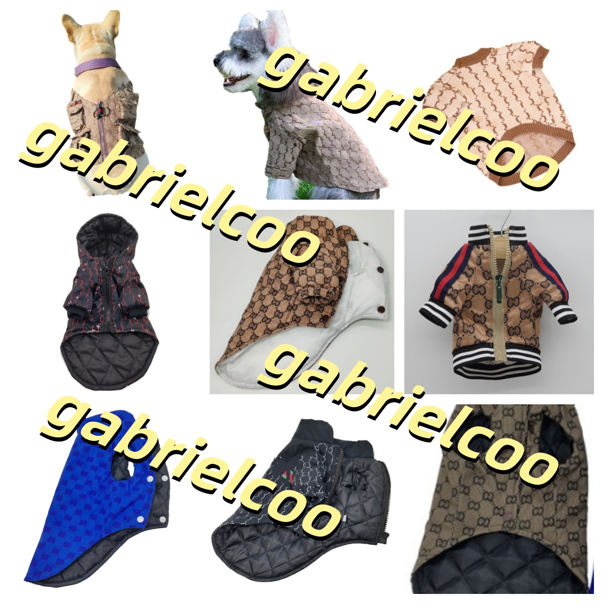Dog clothes fall and winter jacket waterproof windproof Teddy Chenery Boomerang Chihuahua pet tide clothing