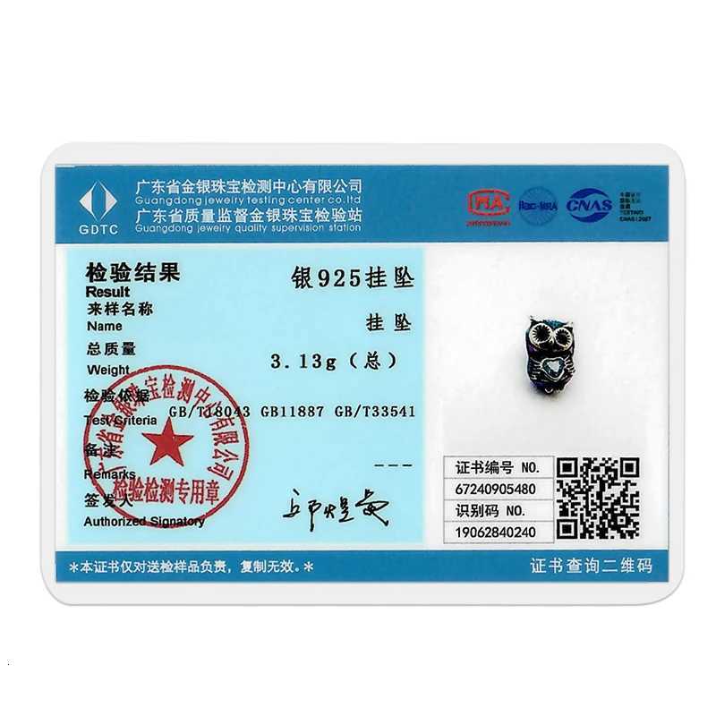 New925 Sterling Sier Charms Beads Duck Frog Owl Turtle Bear Pendants DIY Wen Bracelet Jewelry Gift Y251212