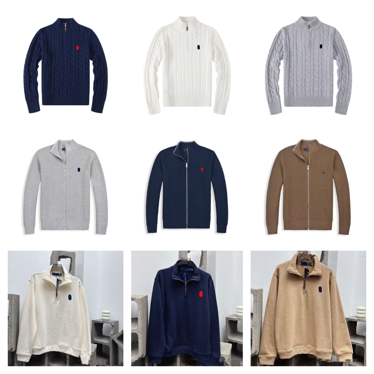 Quarter Zip Mens Sw… - image