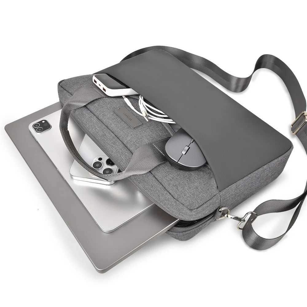 WiWU New Laptop Messenger Bag for MacBook Air 136 153 2023 14 16 inch Waterproof Notebook Bag MateBook X Pro Laptop Bag 156T251212