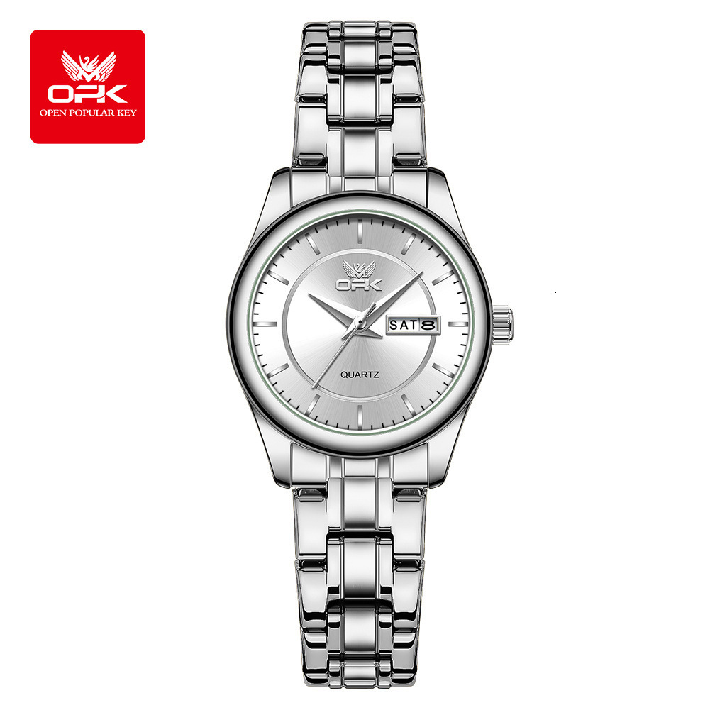 OPK Designer Women's Watches Free Shipping Wholesale: Simple And Elegant Outdoor Sports Watches, Perpetual Calendar Quartz Luminous Waterproof Wa