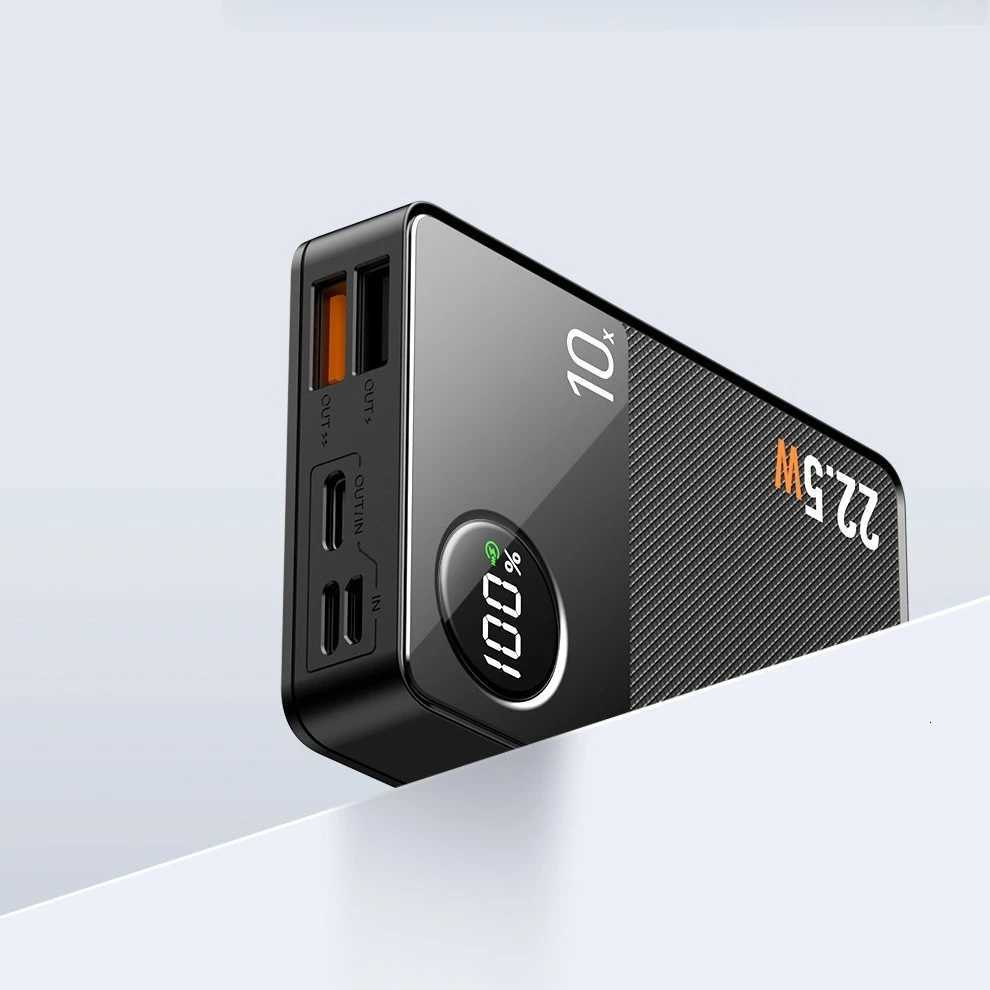 20000mAh Mini Power Bank USB C Port 225W Portable Fast Charging Spare Battery For Iphone Carried On The Plane Q8 H251213