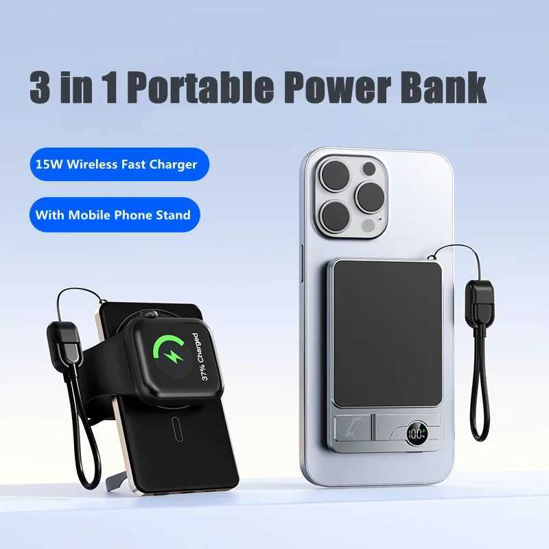 tra Slim Wireless Power Bank Magnetic 20W Fast Charging Portable Battery For iPhone for Powerbank H251213