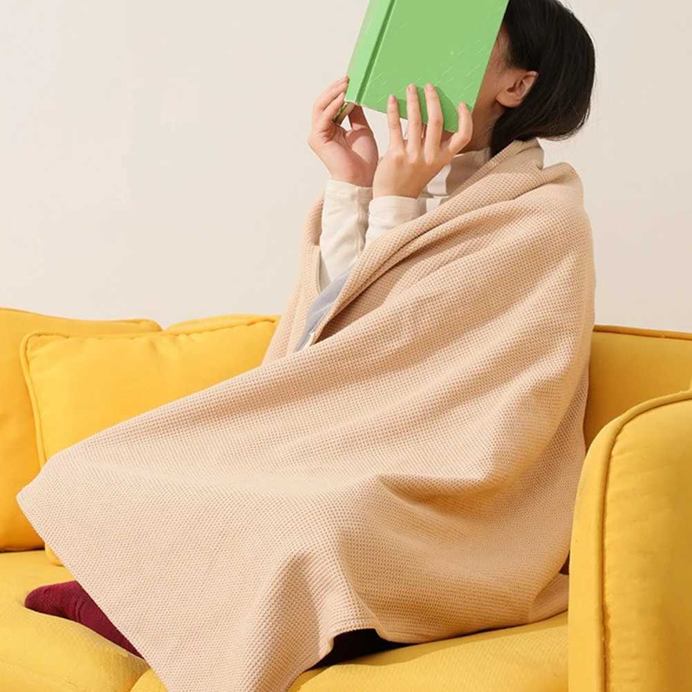 Wearable USB Heated Blanket Shawl 3 Heating Levels Heated Shawl Portable Body Warmer Blanket for Home Office Y251212