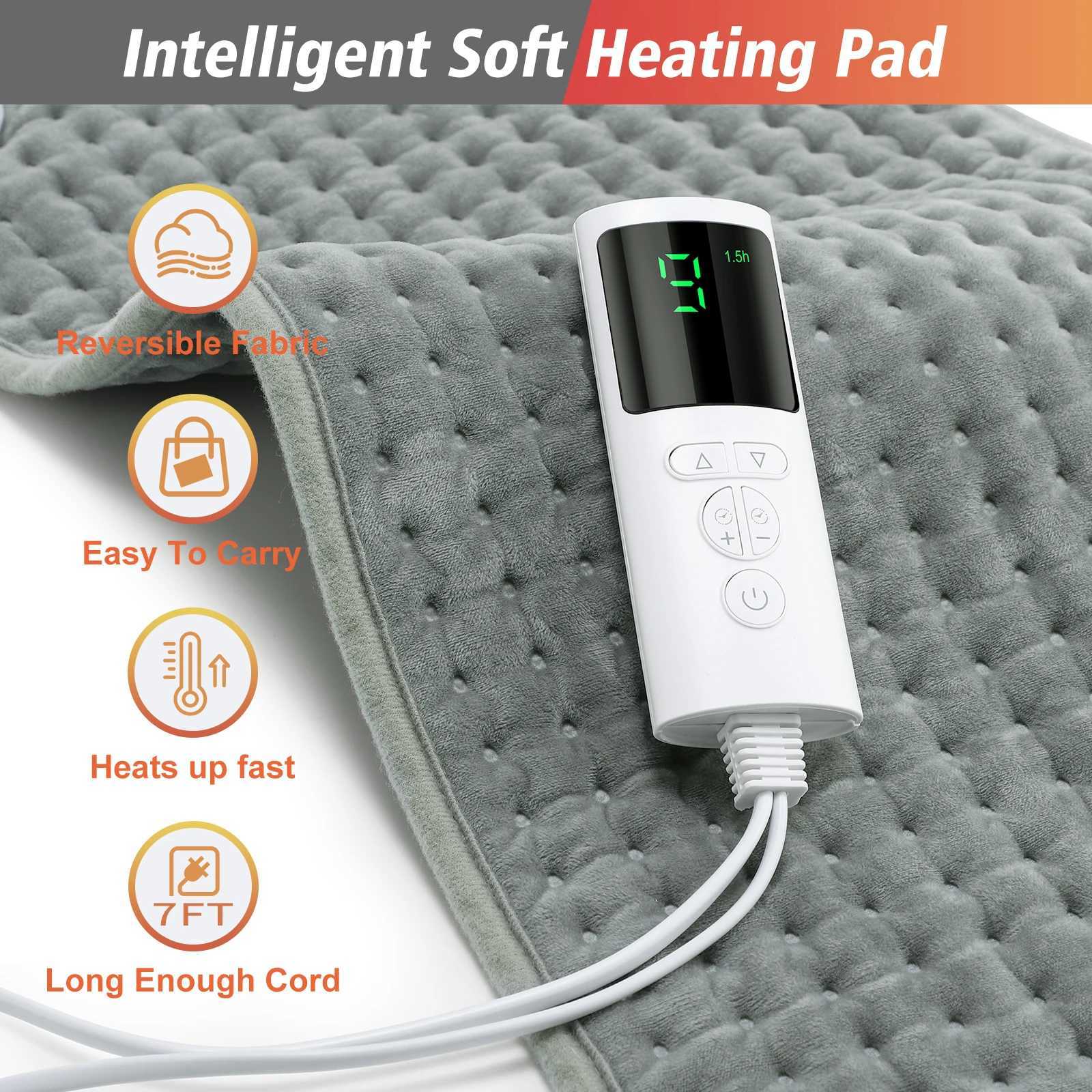 60x30CM Soft Heating Pad Electric Blanket for Body Abdomen Back Legs Hands Winter Warmer Home Office EU/US/UK Plug Thermal Mat Y251212