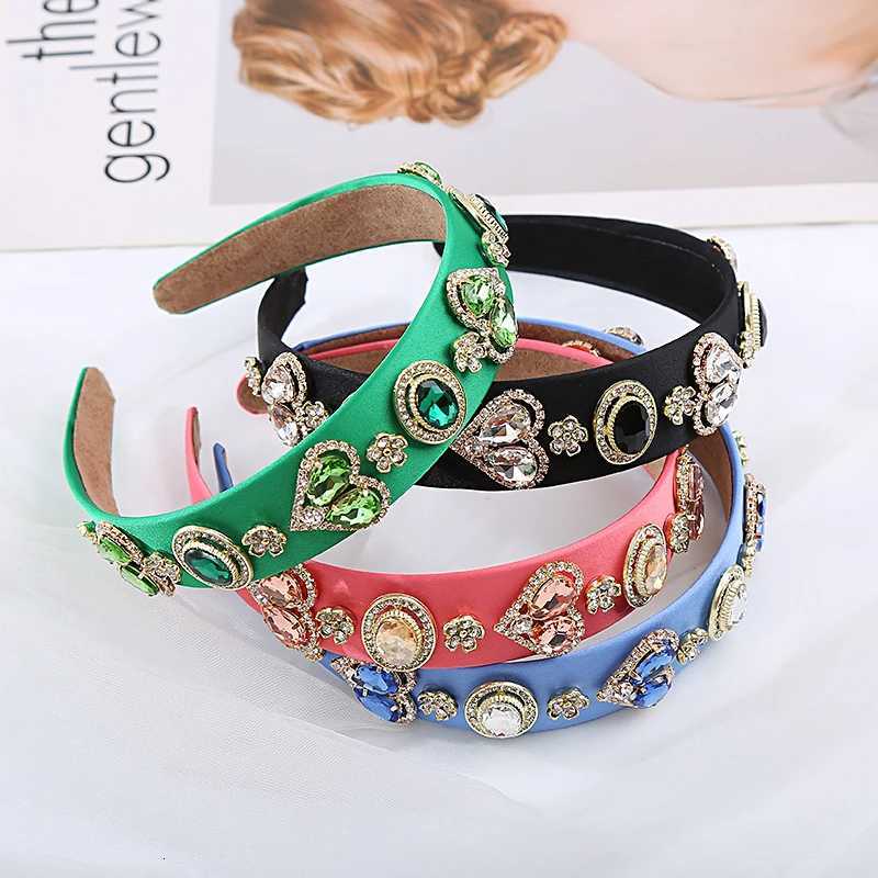 Light Luxury Baroque Rhinestone band Personty Fashion High Quty Cloth band Y251213