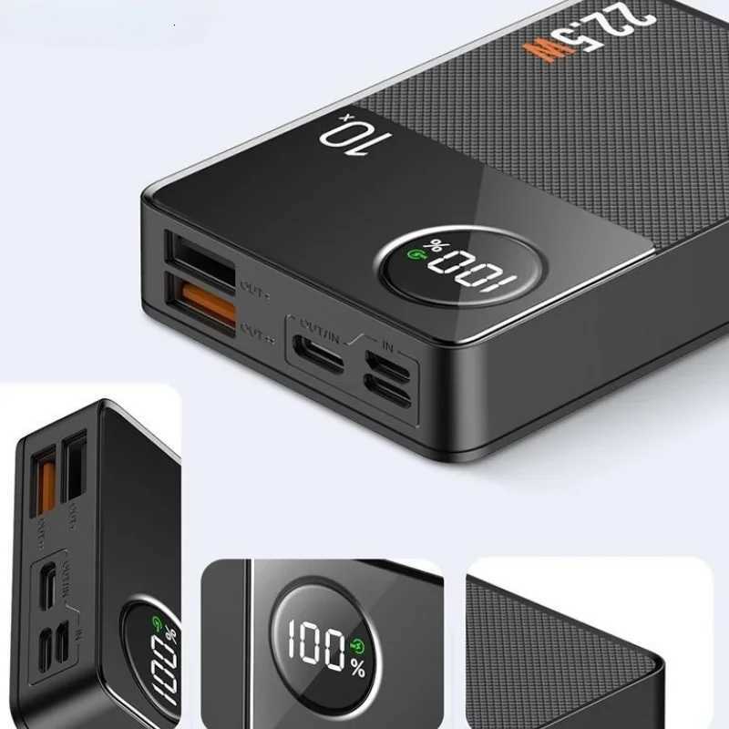 20000mAh Mini Power Bank USB C Port 225W Portable Fast Charging Spare Battery For Iphone Carried On The Plane Q8 H251213
